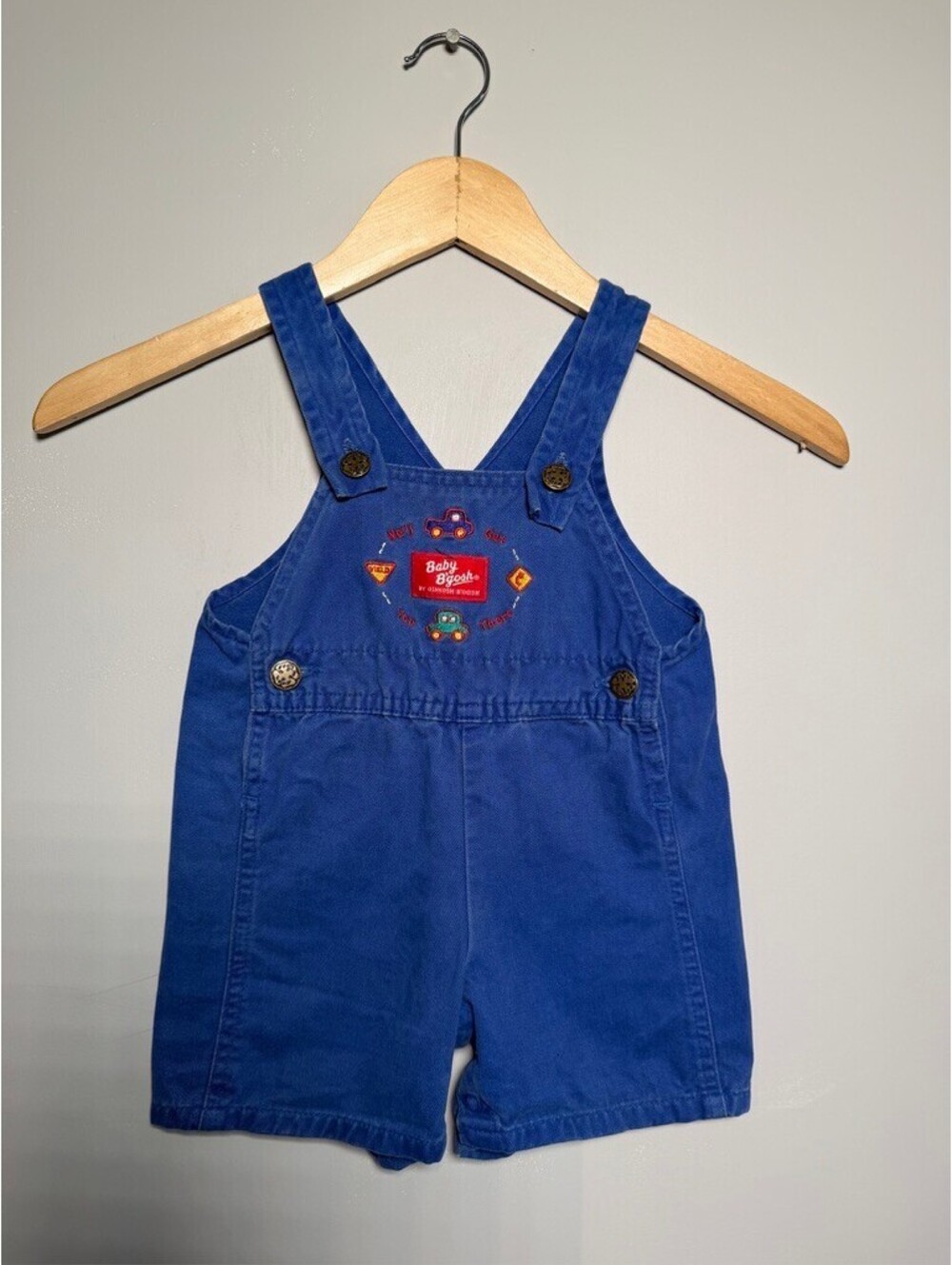 Vintage Baby B'Gosh Shortalls Size 12 Months